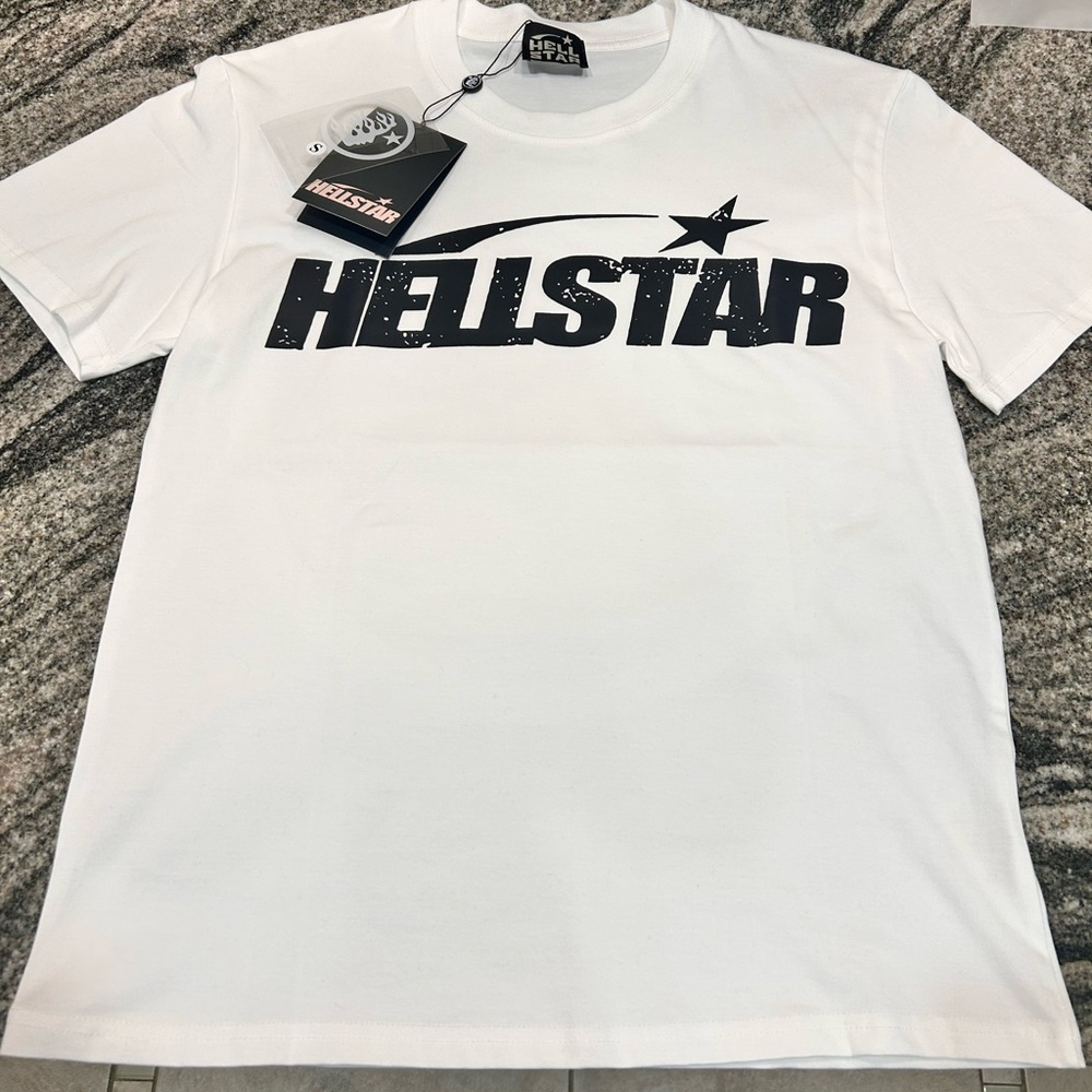 Helstar White Graphic Tee for Men